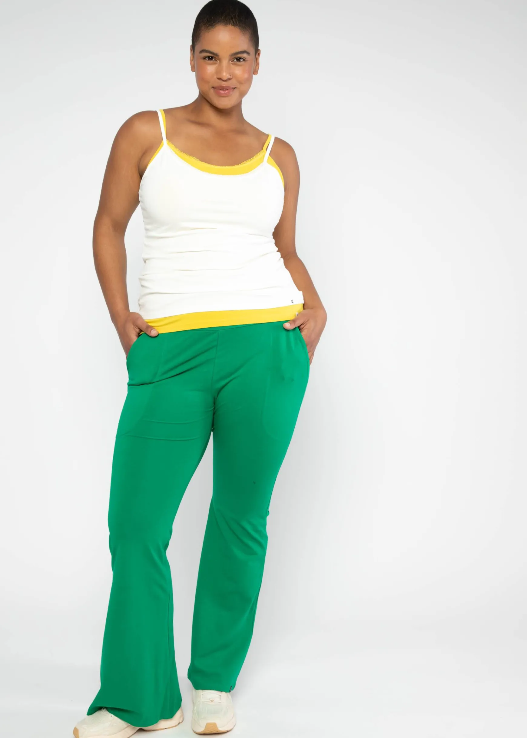 Damen Blutsgeschwister Tops|Rundhals|Sommer Top Pretty Spaghetti