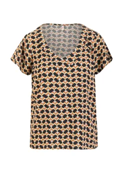 Damen Blutsgeschwister T-Shirts|V-Ausschnitt|Sommerbluse Feed the Birds