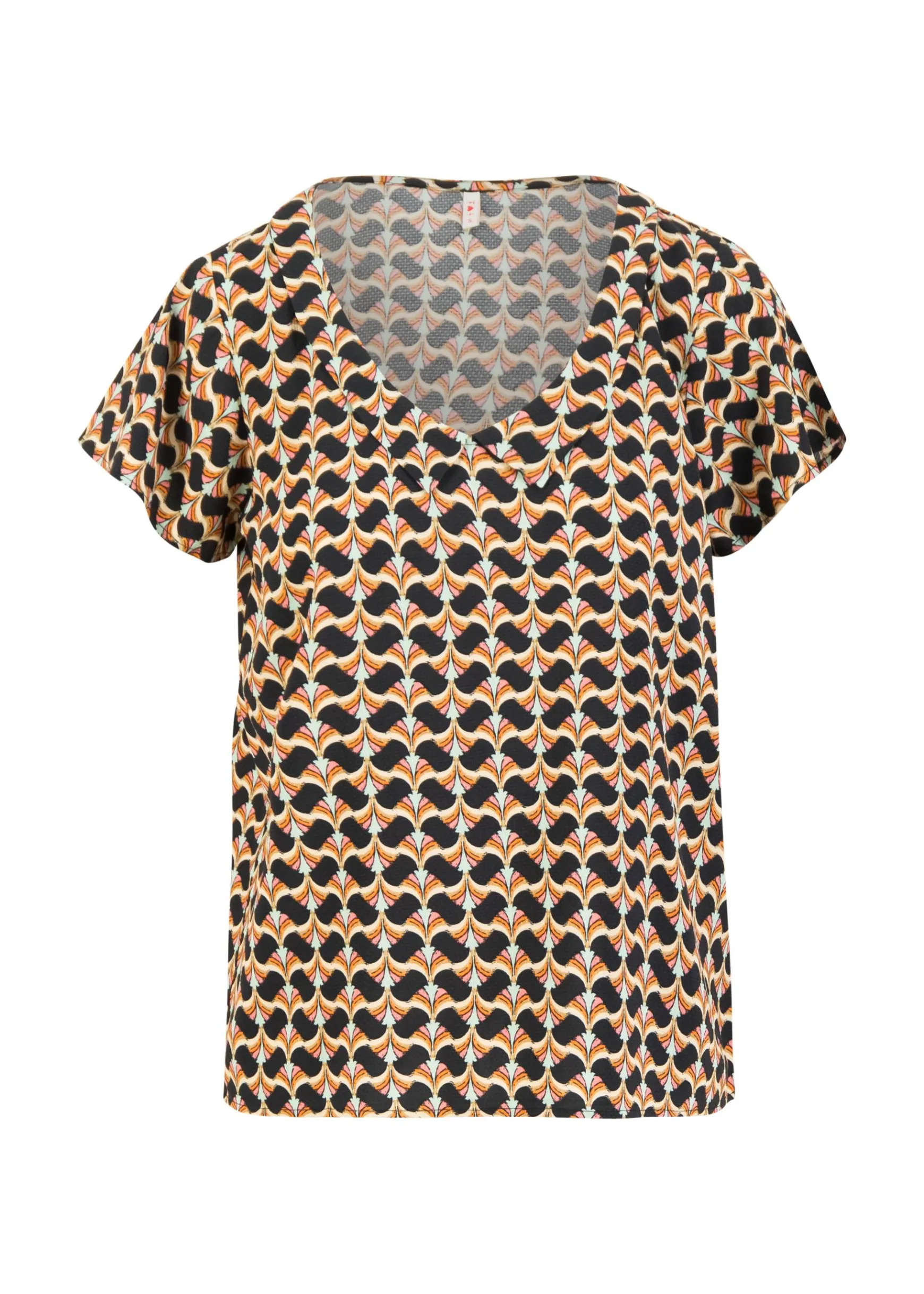 Damen Blutsgeschwister T-Shirts|V-Ausschnitt|Sommerbluse Feed the Birds