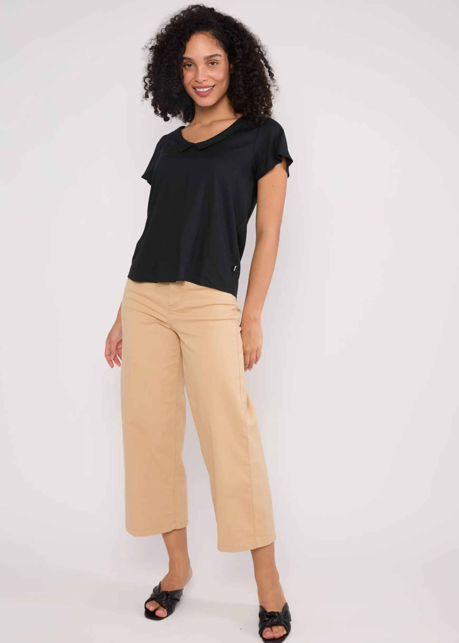 Damen Blutsgeschwister T-Shirts|V-Ausschnitt|Sommerbluse Feed the Birds