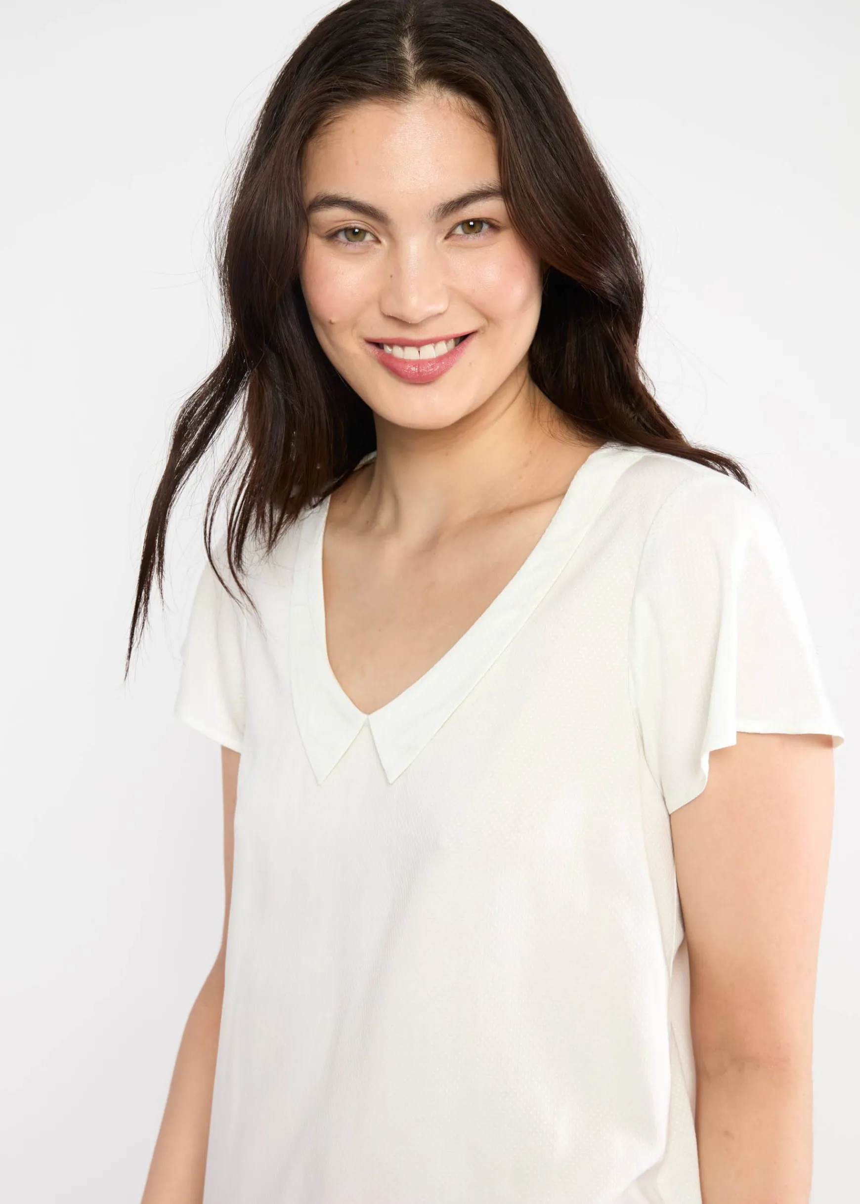 Damen Blutsgeschwister T-Shirts|V-Ausschnitt|Sommerbluse Feed the Birds