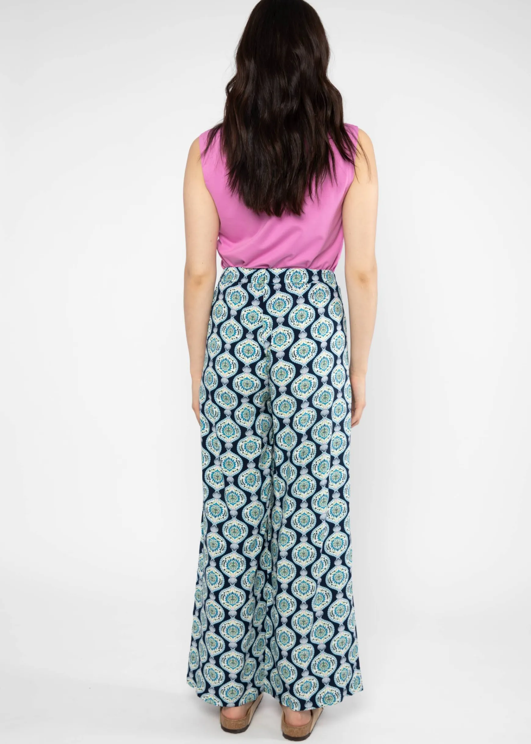 Damen Blutsgeschwister Stoffhosen|Sommerhosen|Sommerhose Breezy Palazzo