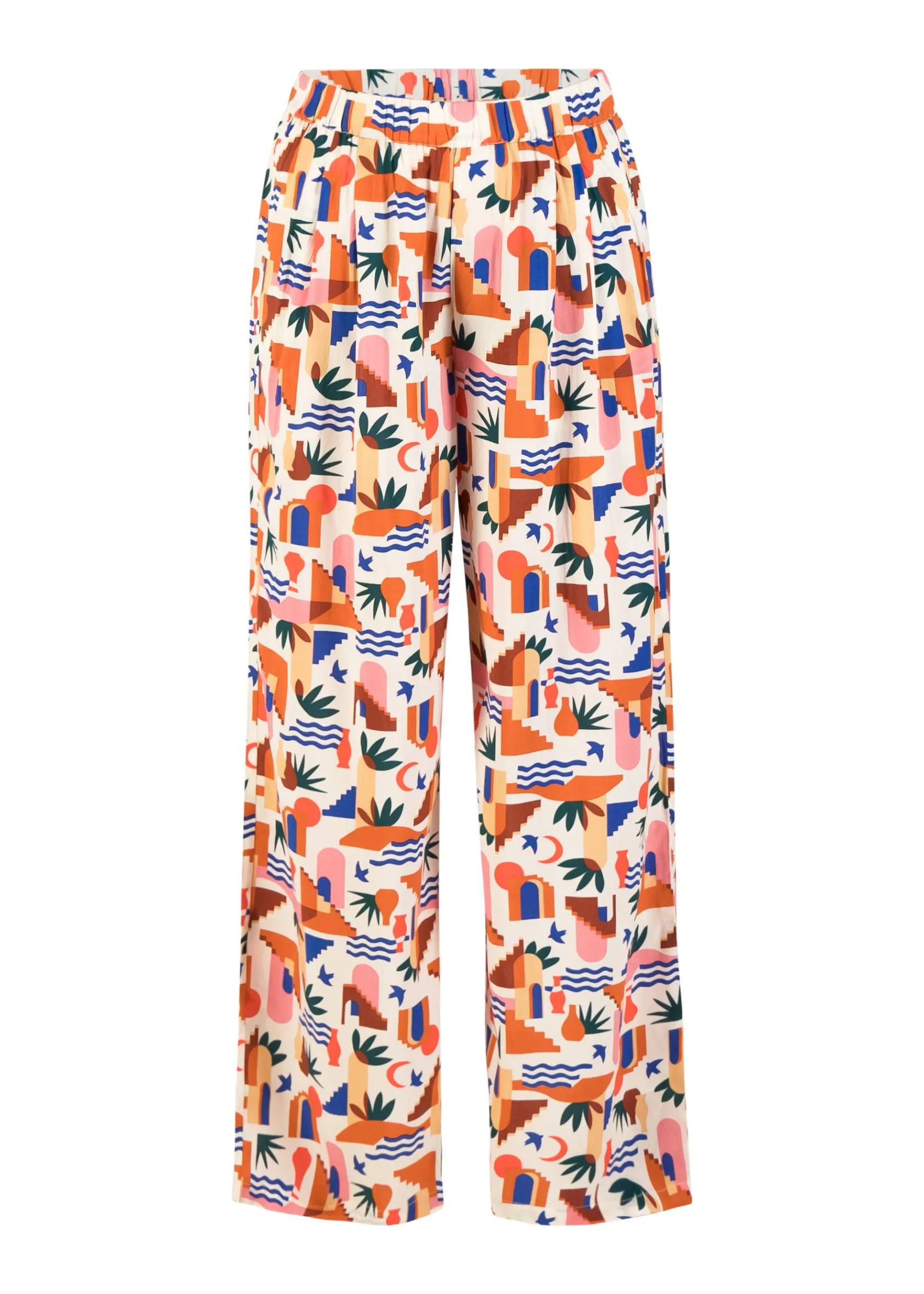 Damen Blutsgeschwister Stoffhosen|Sommerhosen|Sommerhose Breezy Palazzo