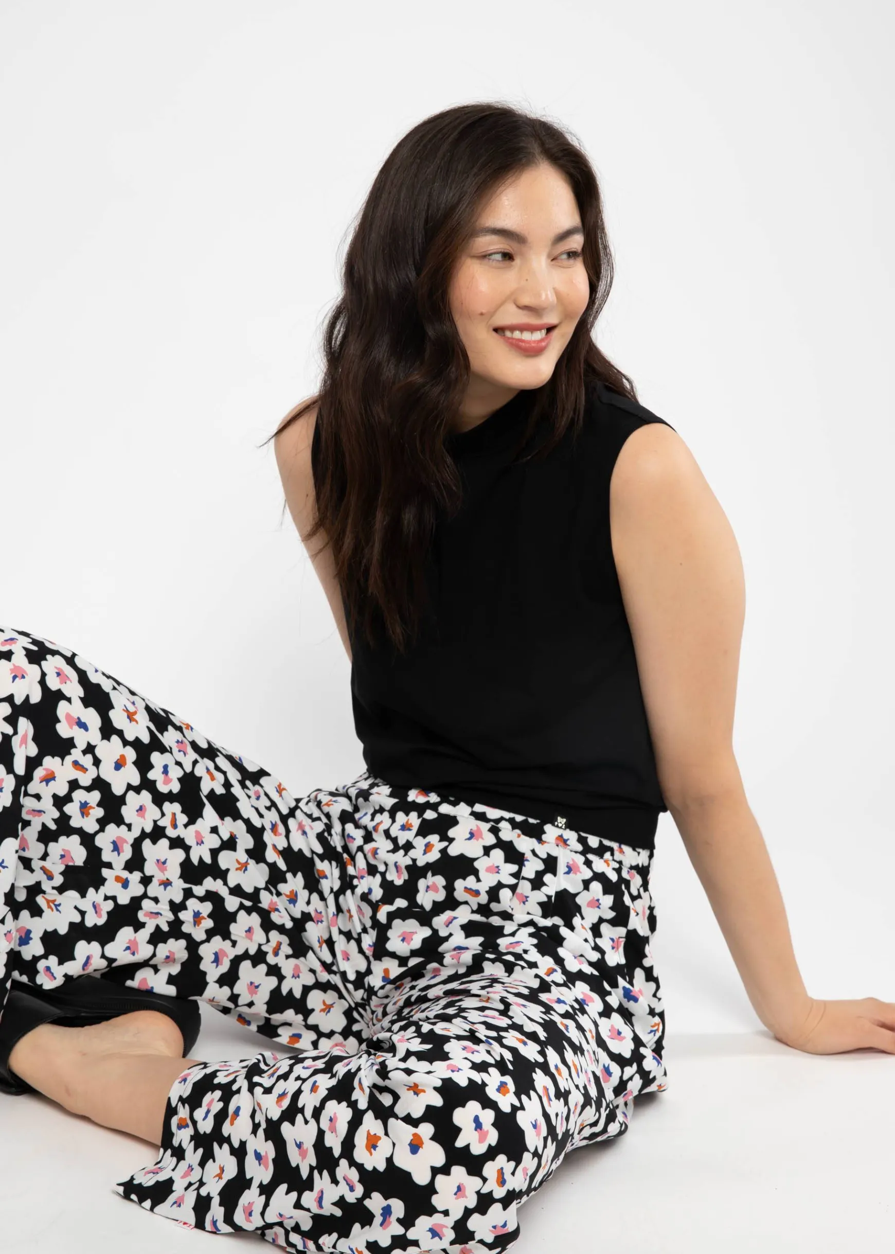 Damen Blutsgeschwister Stoffhosen|Sommerhosen|Sommerhose Breezy Palazzo