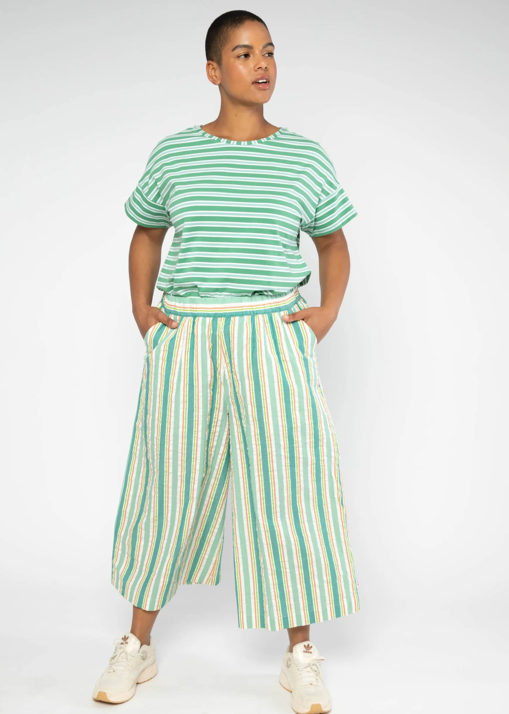 Damen Blutsgeschwister Stoffhosen|Culottes|Sommerhose Style Traveller