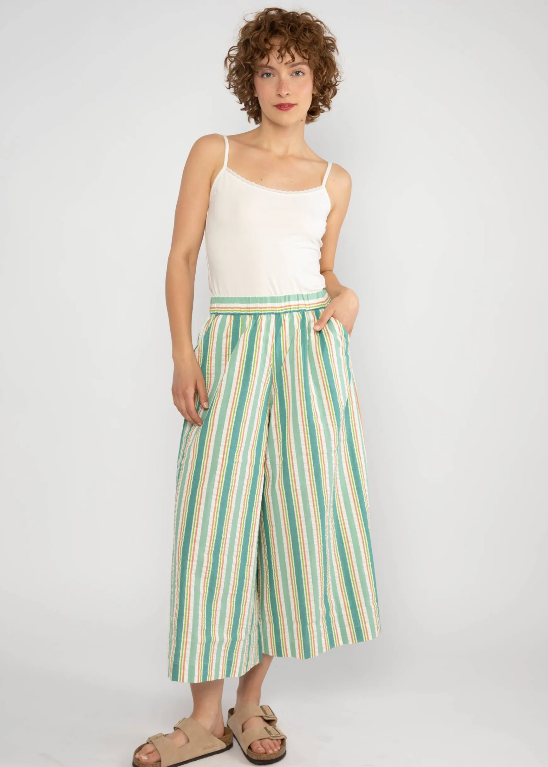 Damen Blutsgeschwister Stoffhosen|Culottes|Sommerhose Style Traveller