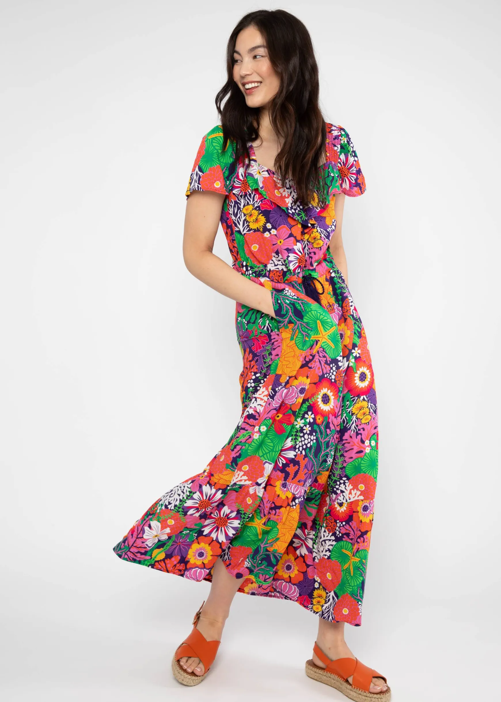 Damen Blutsgeschwister Maxikleider|Sommerkleid Breeze of Tenderness