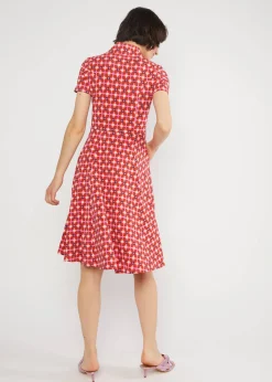 Damen Blutsgeschwister Jerseykleider|Knielange Kleider|Sommerkleid Gracious Allure