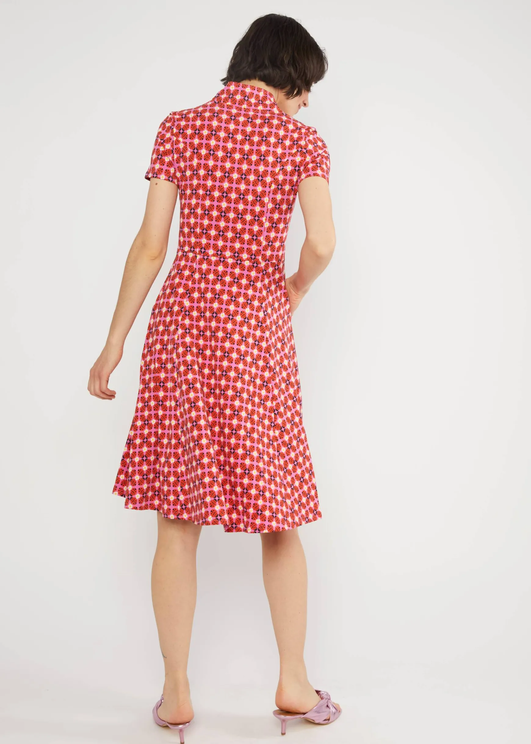 Damen Blutsgeschwister Jerseykleider|Knielange Kleider|Sommerkleid Gracious Allure