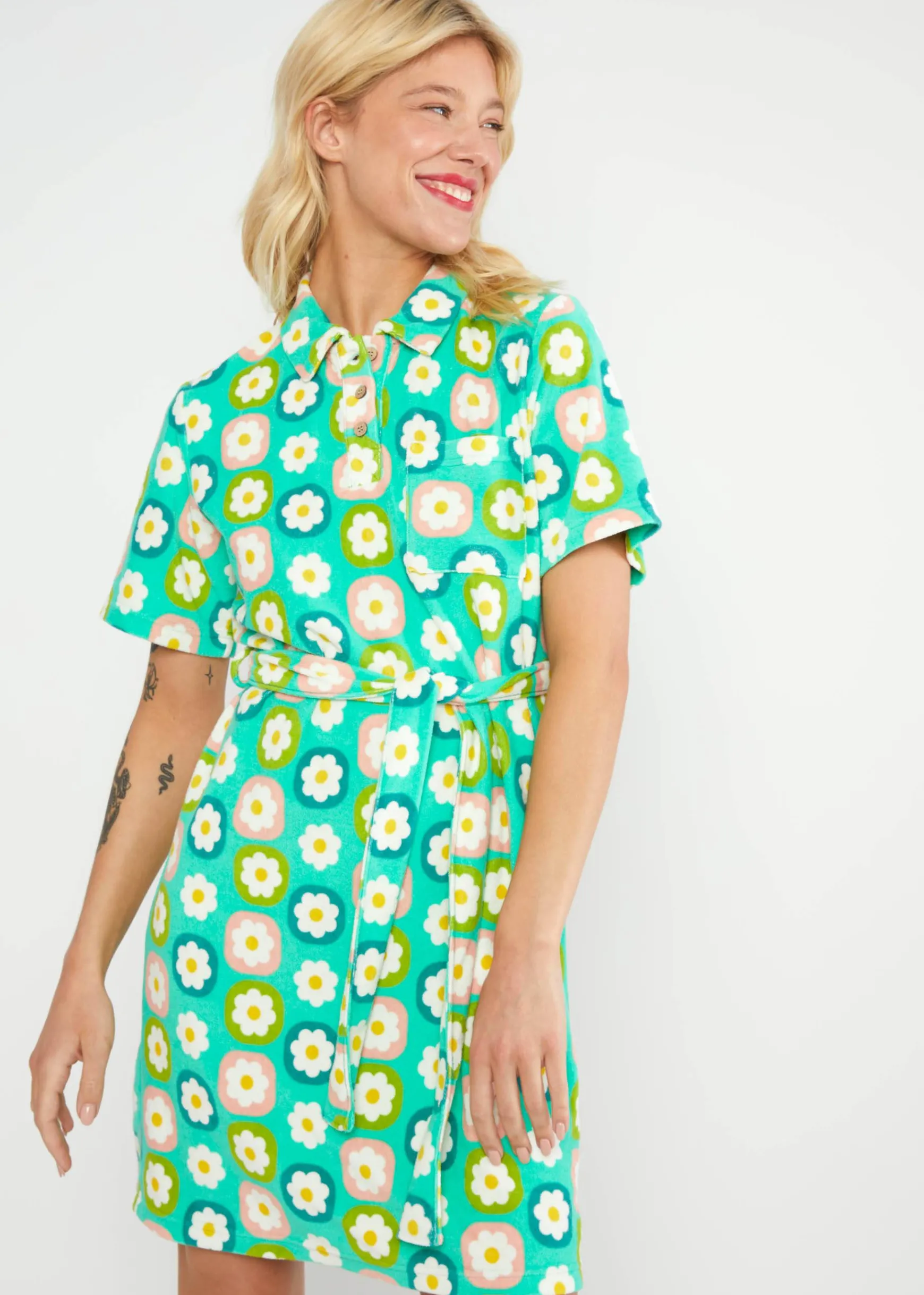 Damen Blutsgeschwister Minikleider|Sommerkleid Grand Slam Madame