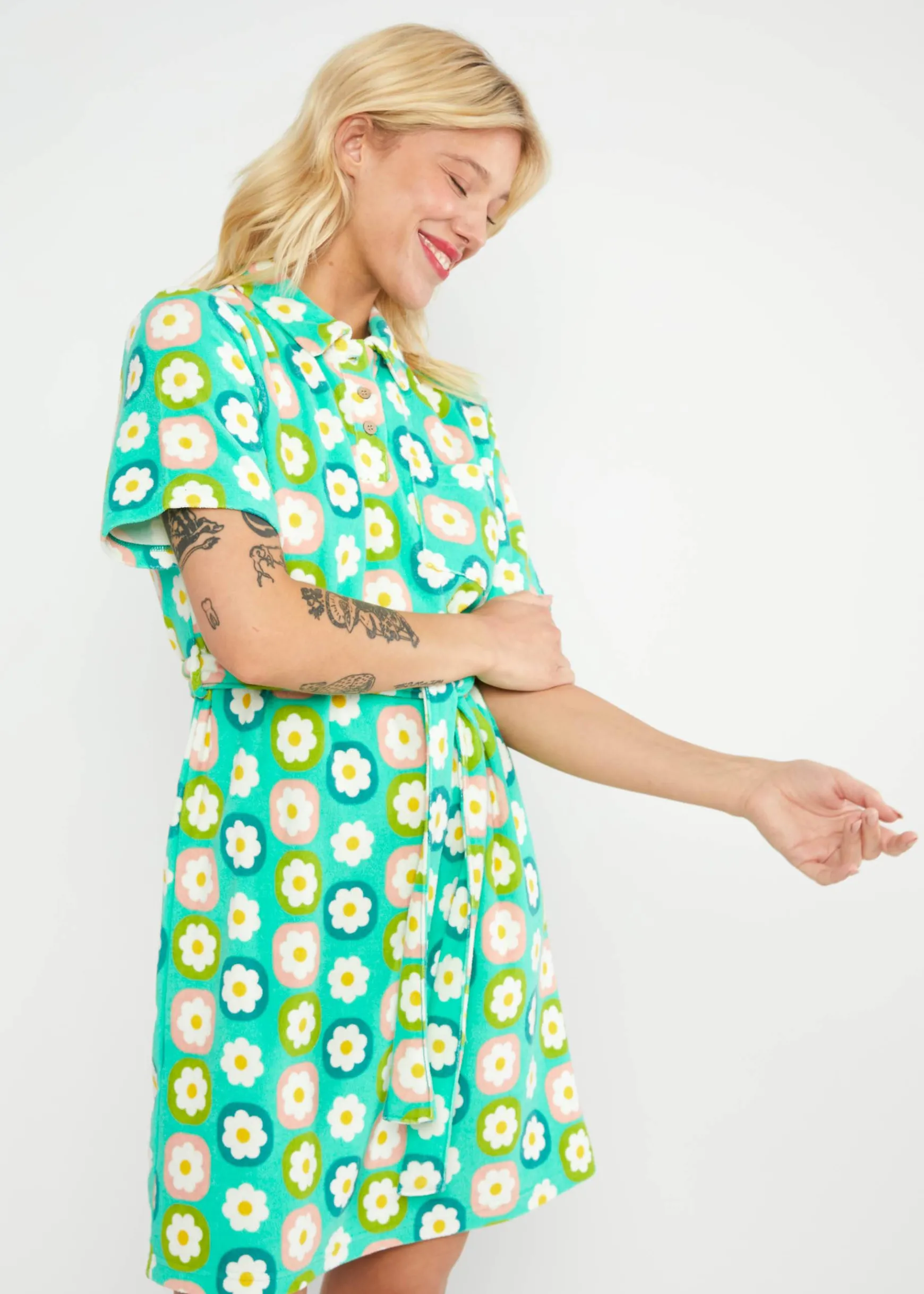 Damen Blutsgeschwister Minikleider|Sommerkleid Grand Slam Madame