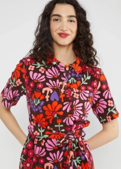 Damen Blutsgeschwister Minikleider|Sommerkleid Grand Slam Madame