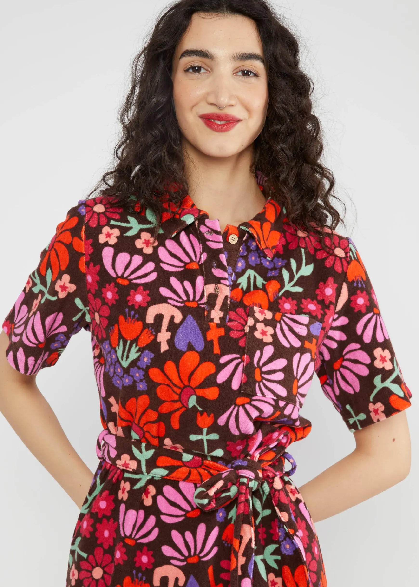 Damen Blutsgeschwister Minikleider|Sommerkleid Grand Slam Madame