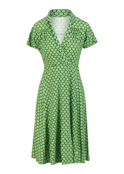 Damen Blutsgeschwister Jerseykleider|Knielange Kleider|Sommerkleid Hu00E9doniste d'u00C9tu00E9