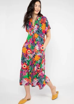 Damen Blutsgeschwister Midikleider|Sommerkleid Saint Tropen