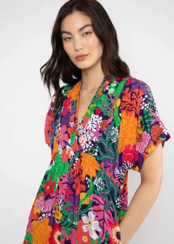Damen Blutsgeschwister Midikleider|Sommerkleid Saint Tropen