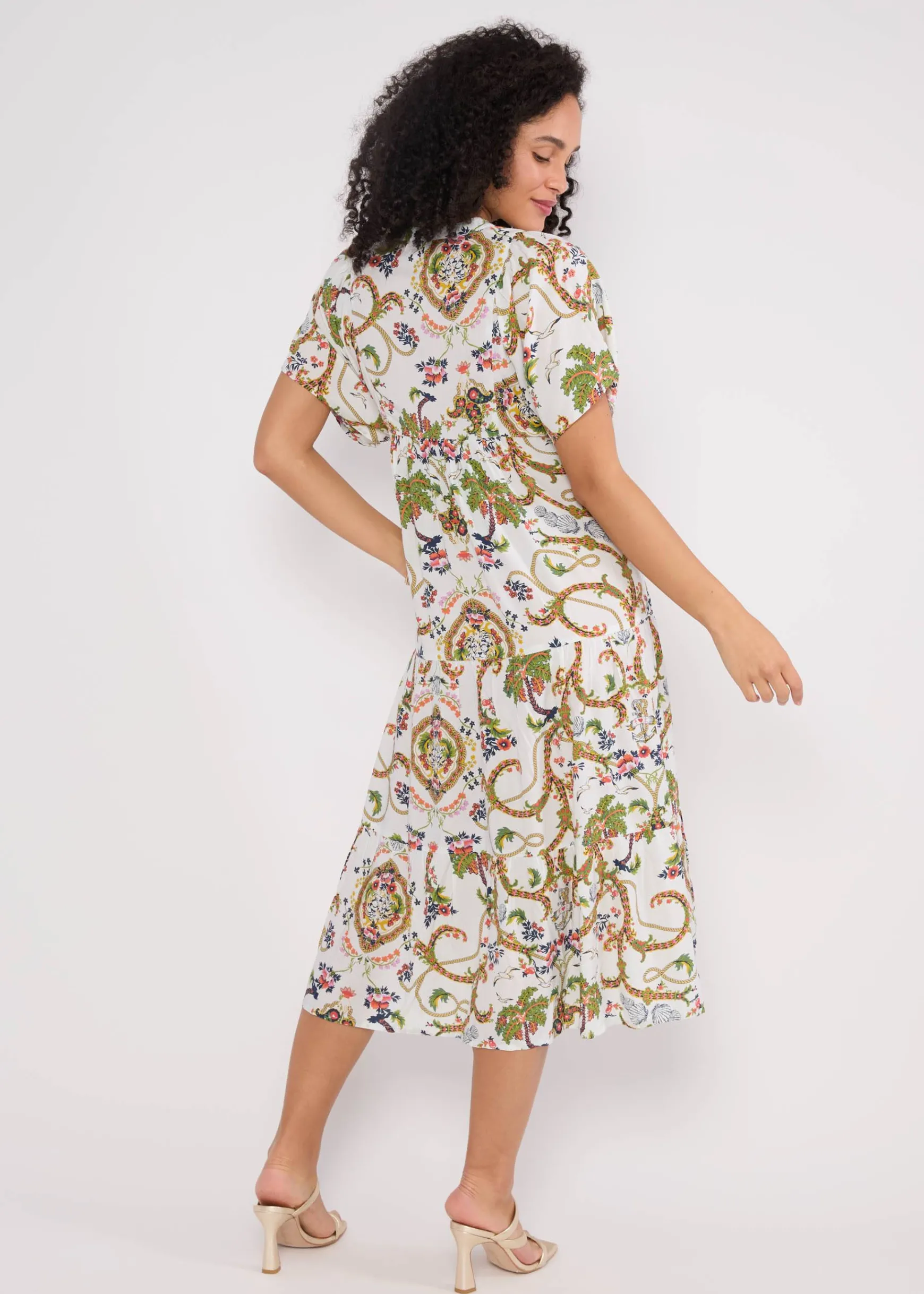 Damen Blutsgeschwister Midikleider|Sommerkleid Saint Tropen