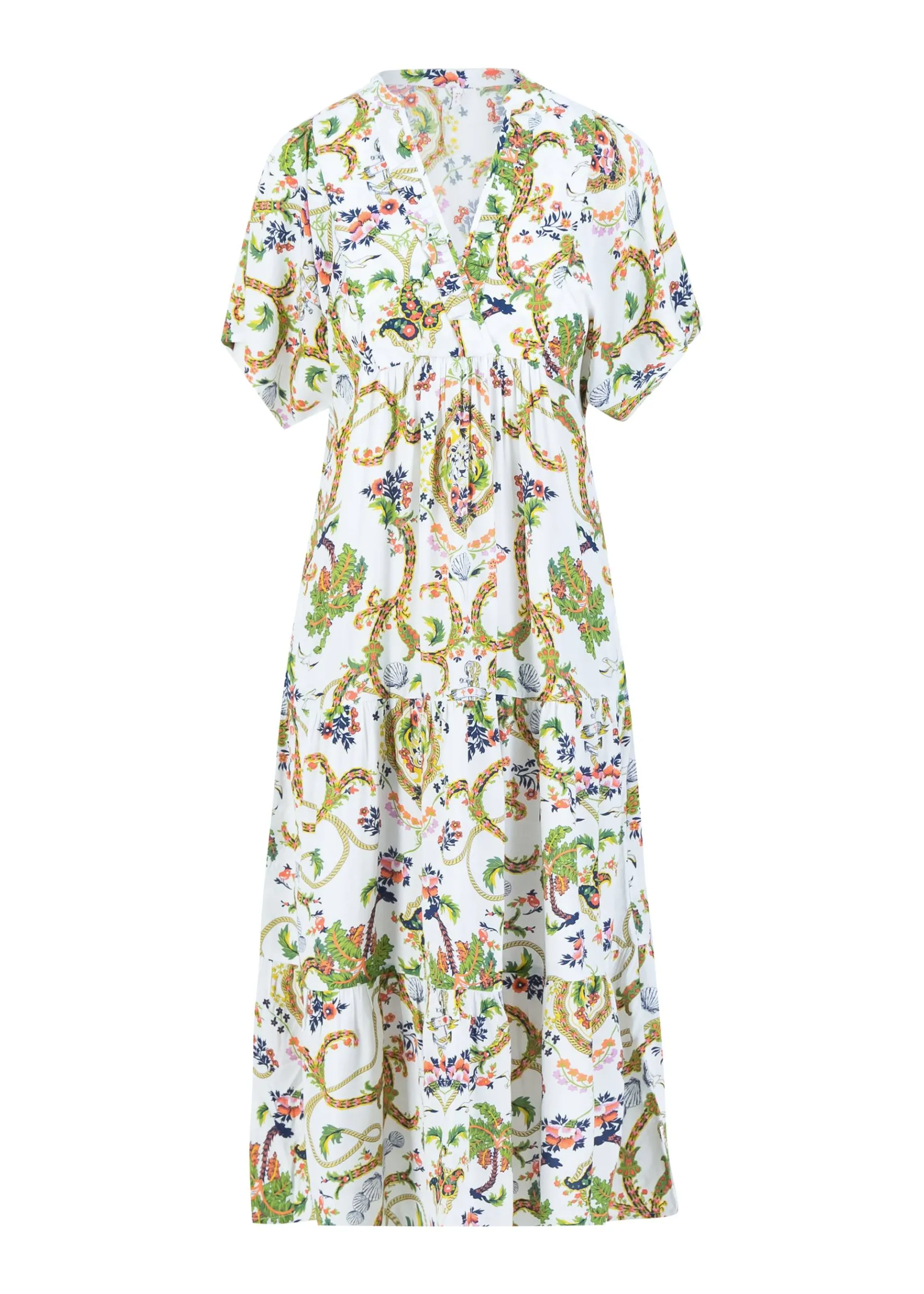 Damen Blutsgeschwister Midikleider|Sommerkleid Saint Tropen