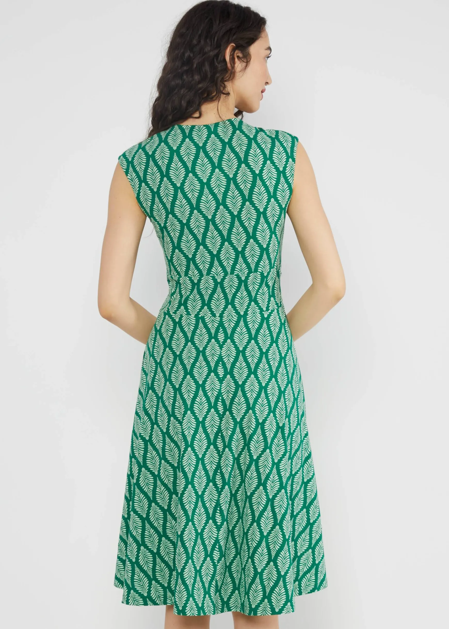 Damen Blutsgeschwister Jerseykleider|Knielange Kleider|Sommerkleid Shalala Tralala in Love
