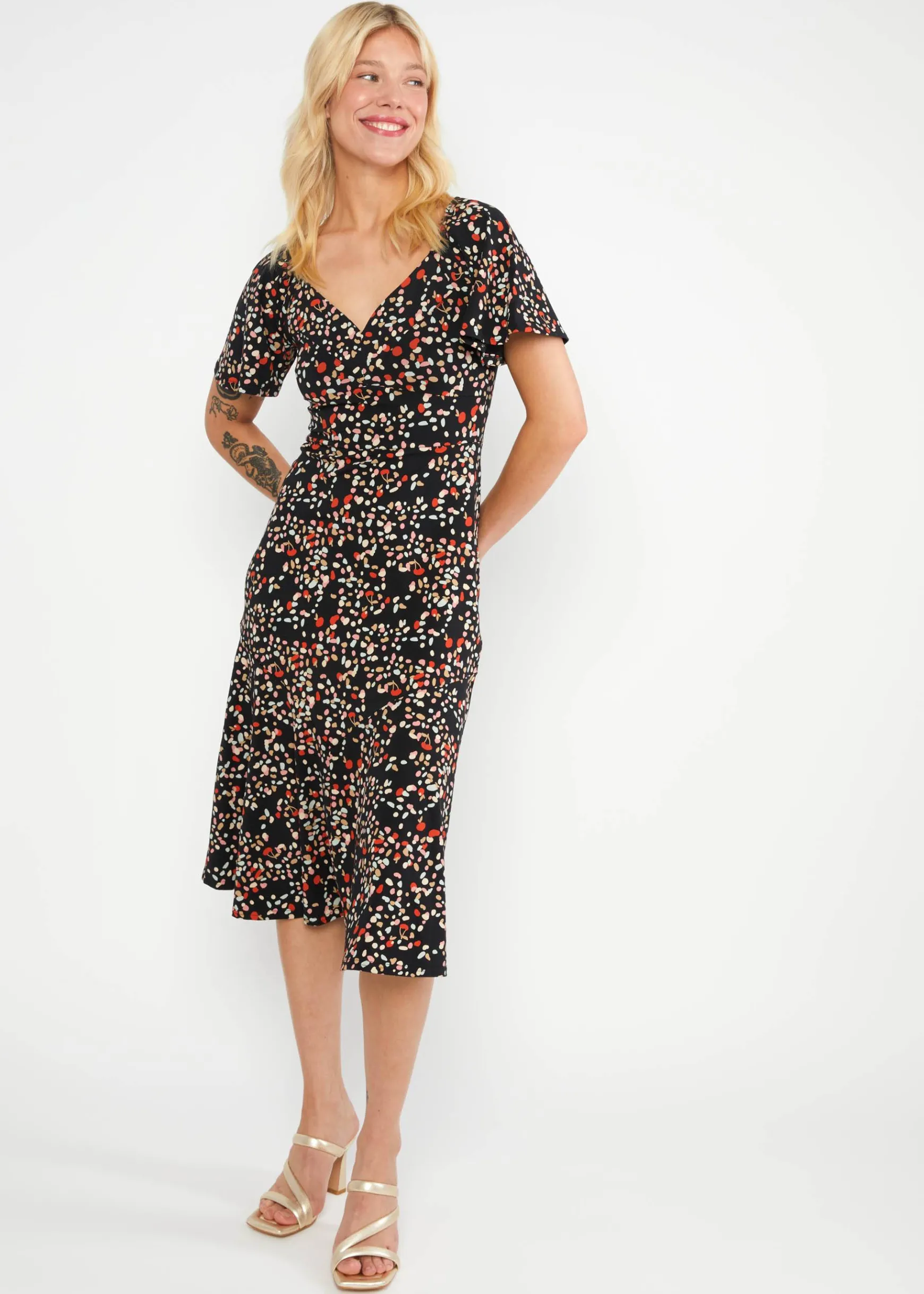 Damen Blutsgeschwister Jerseykleider|Midikleider|Sommerkleid Shape Appeal