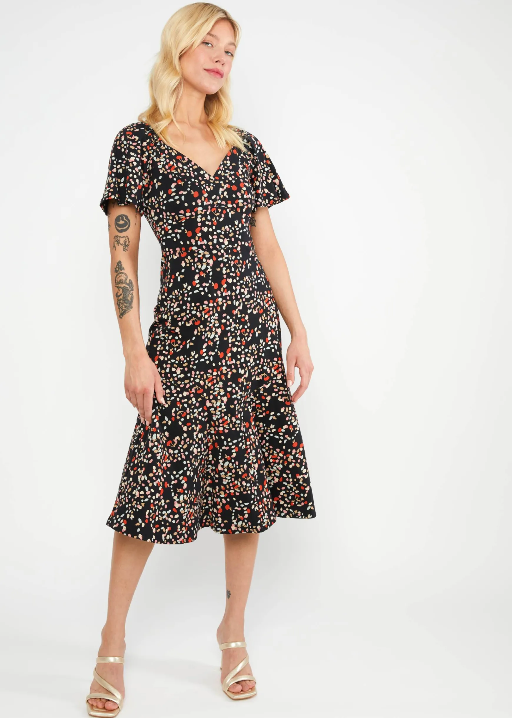 Damen Blutsgeschwister Jerseykleider|Midikleider|Sommerkleid Shape Appeal