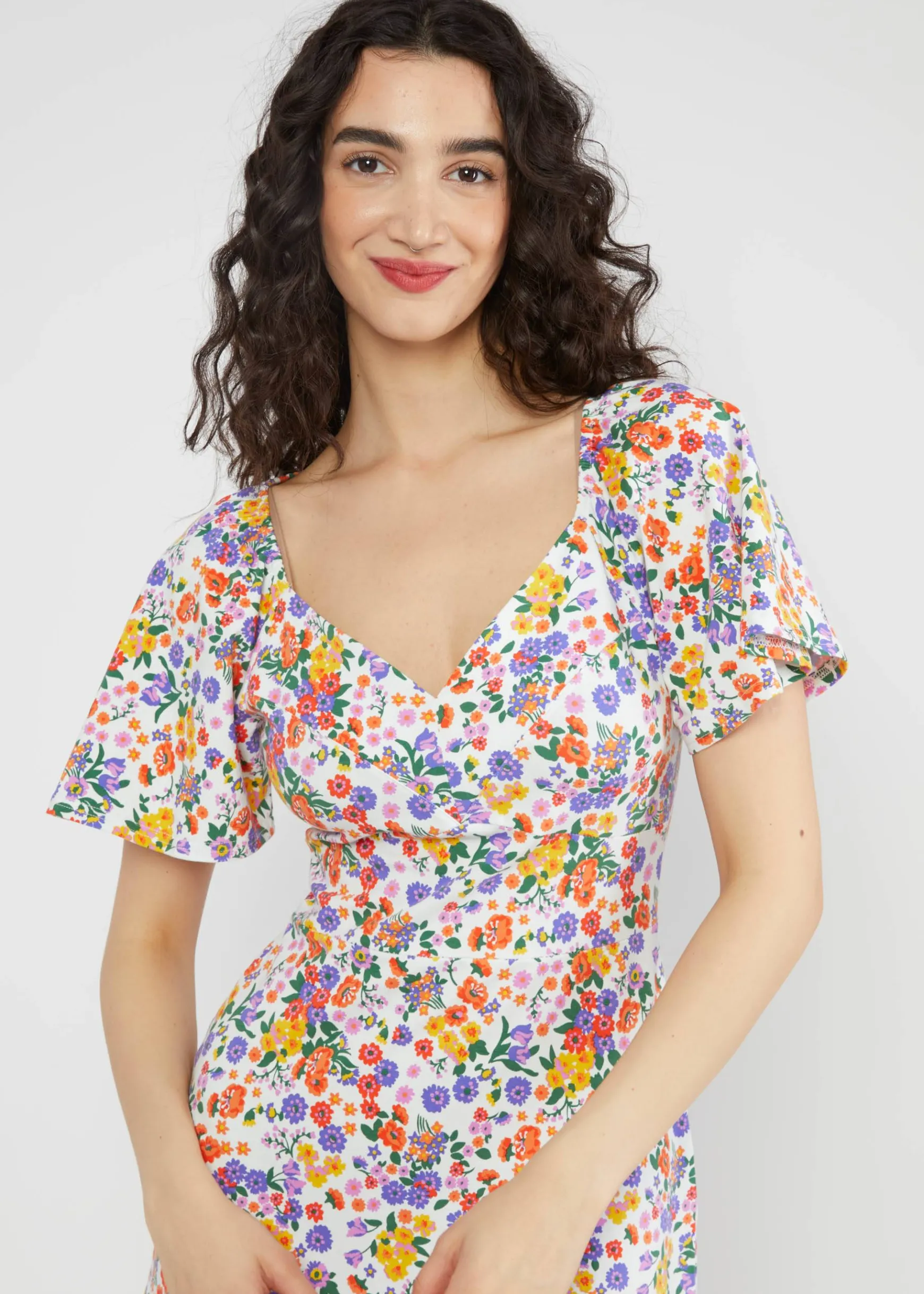 Damen Blutsgeschwister Jerseykleider|Midikleider|Sommerkleid Shape Appeal