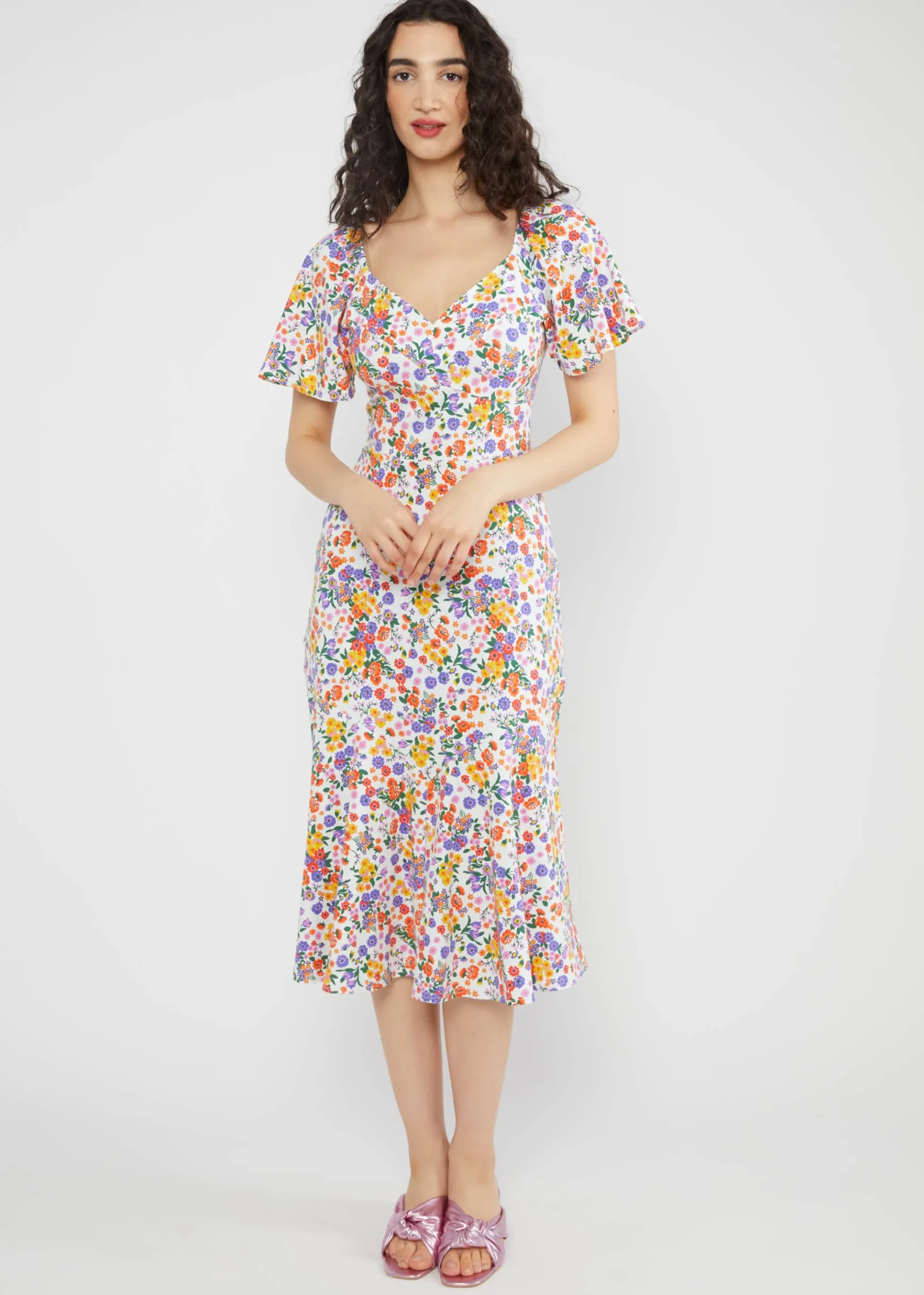 Damen Blutsgeschwister Jerseykleider|Midikleider|Sommerkleid Shape Appeal