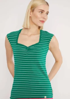 Damen Blutsgeschwister Tops|Streifenshirt Let Romance Rule