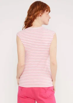 Damen Blutsgeschwister Tops|Streifenshirt Let Romance Rule