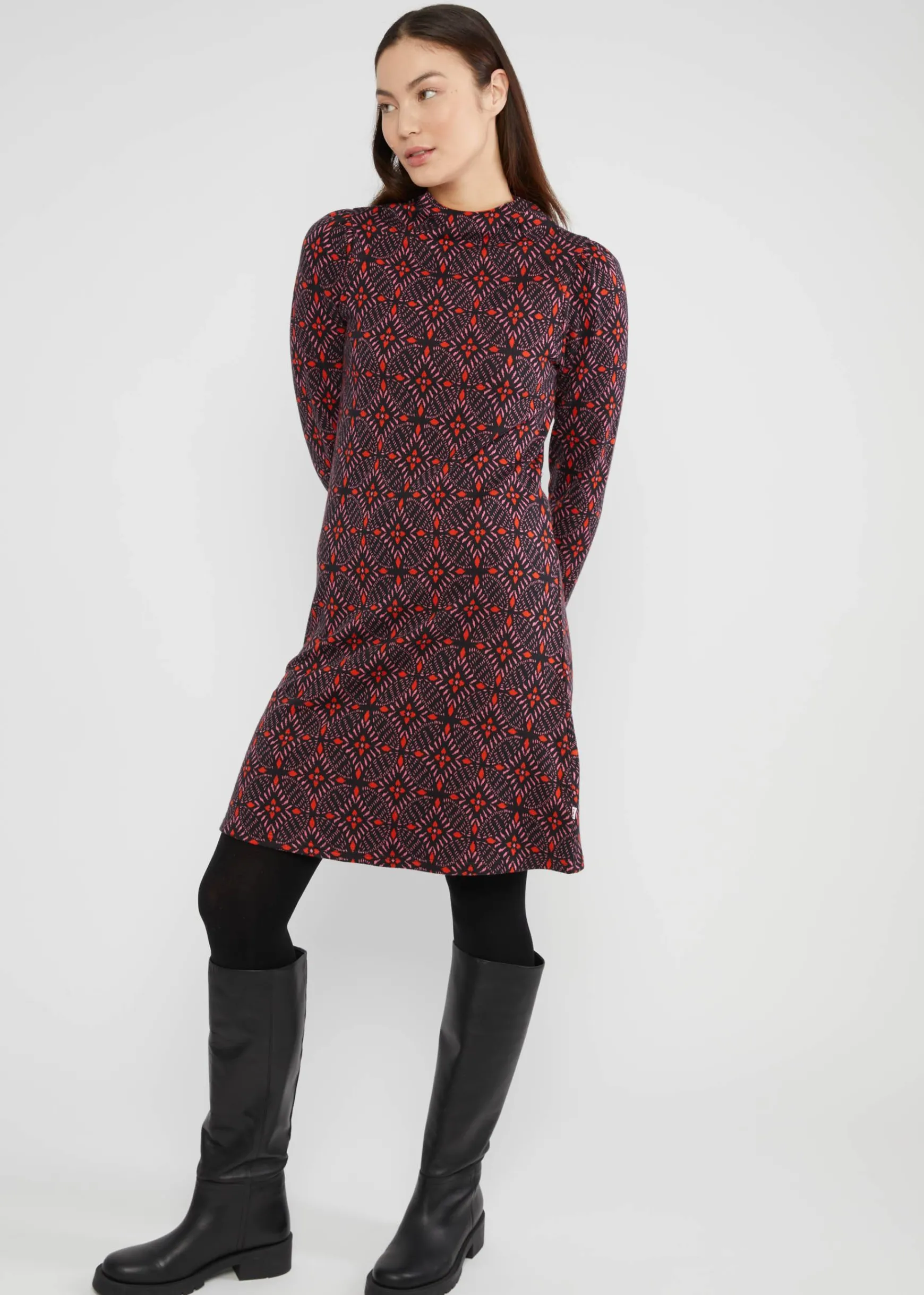 Damen Blutsgeschwister Strickkleider|Minikleider|Strickkleid Cosy Zen Tangle