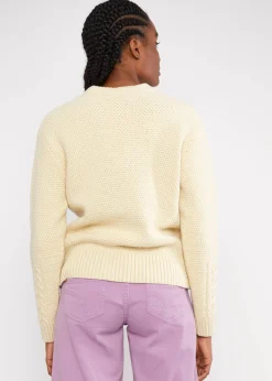 Damen Blutsgeschwister Strickpullover|Strickpullover All about Aran