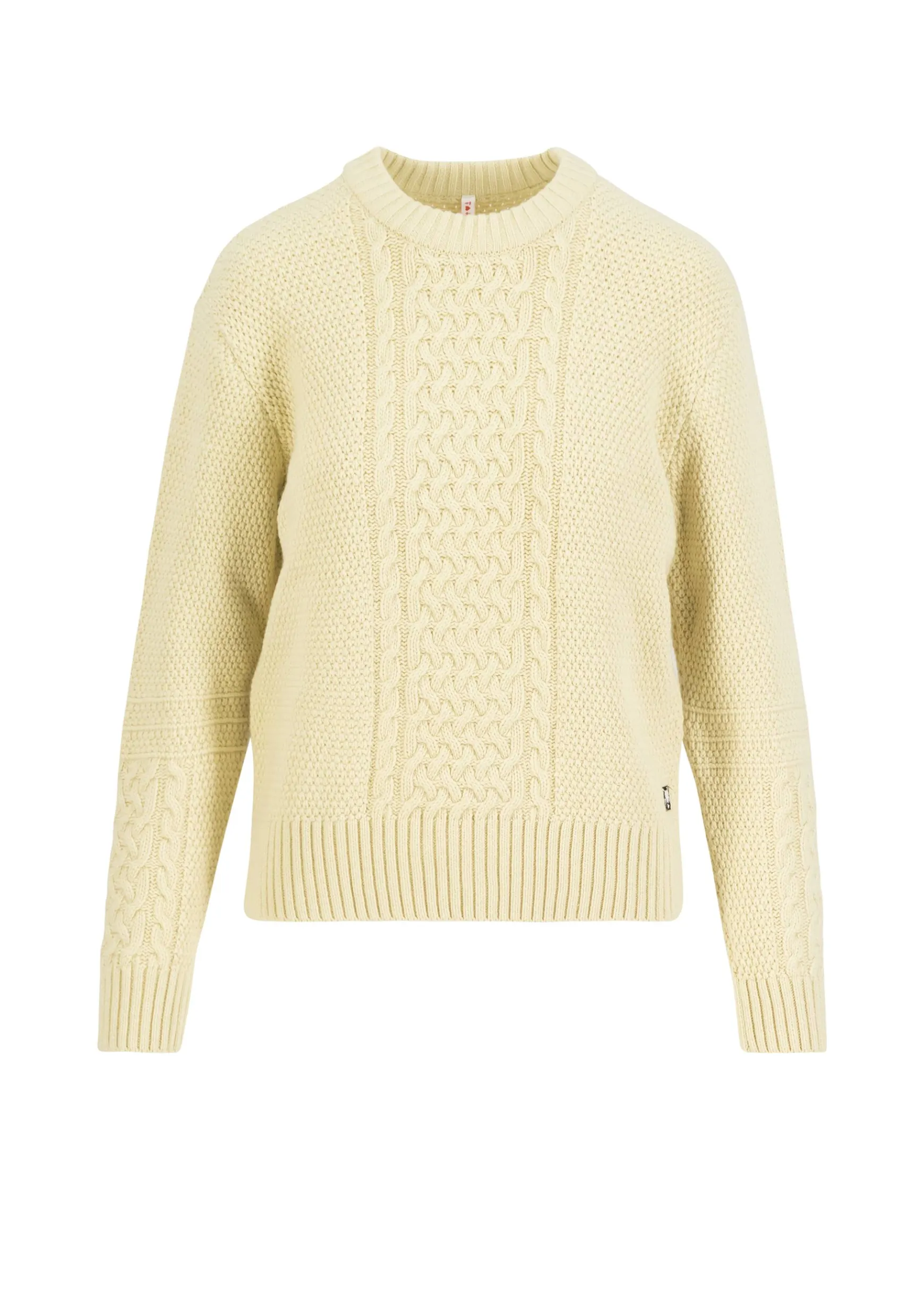 Damen Blutsgeschwister Strickpullover|Strickpullover All about Aran