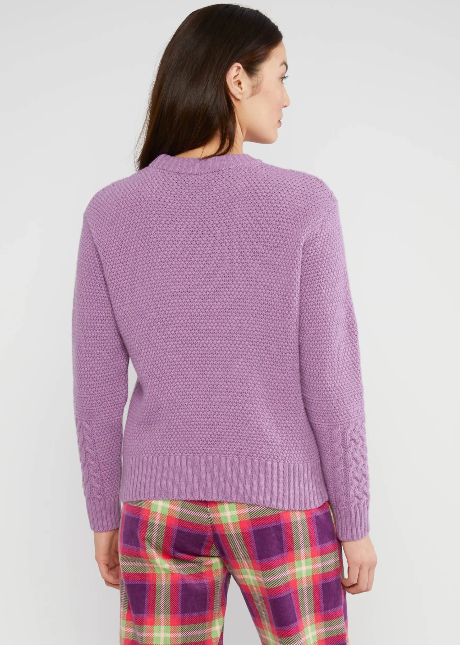 Damen Blutsgeschwister Strickpullover|Strickpullover All about Aran