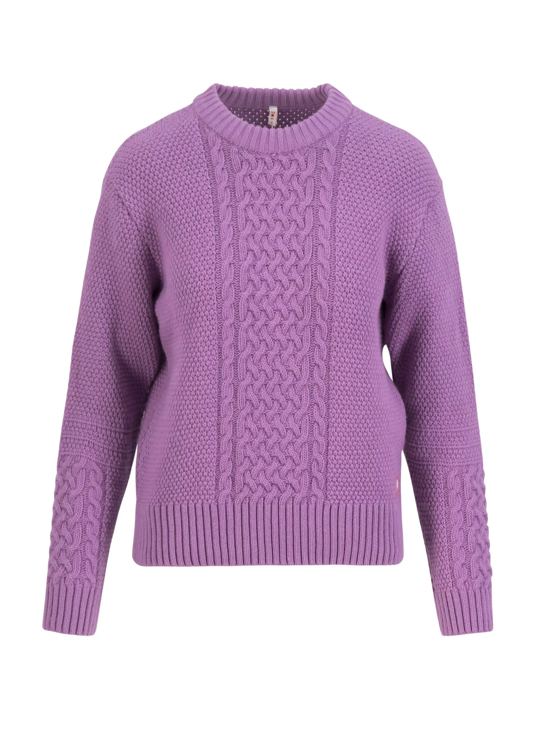 Damen Blutsgeschwister Strickpullover|Strickpullover All about Aran