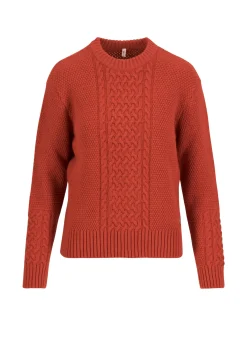 Damen Blutsgeschwister Strickpullover|Strickpullover All about Aran