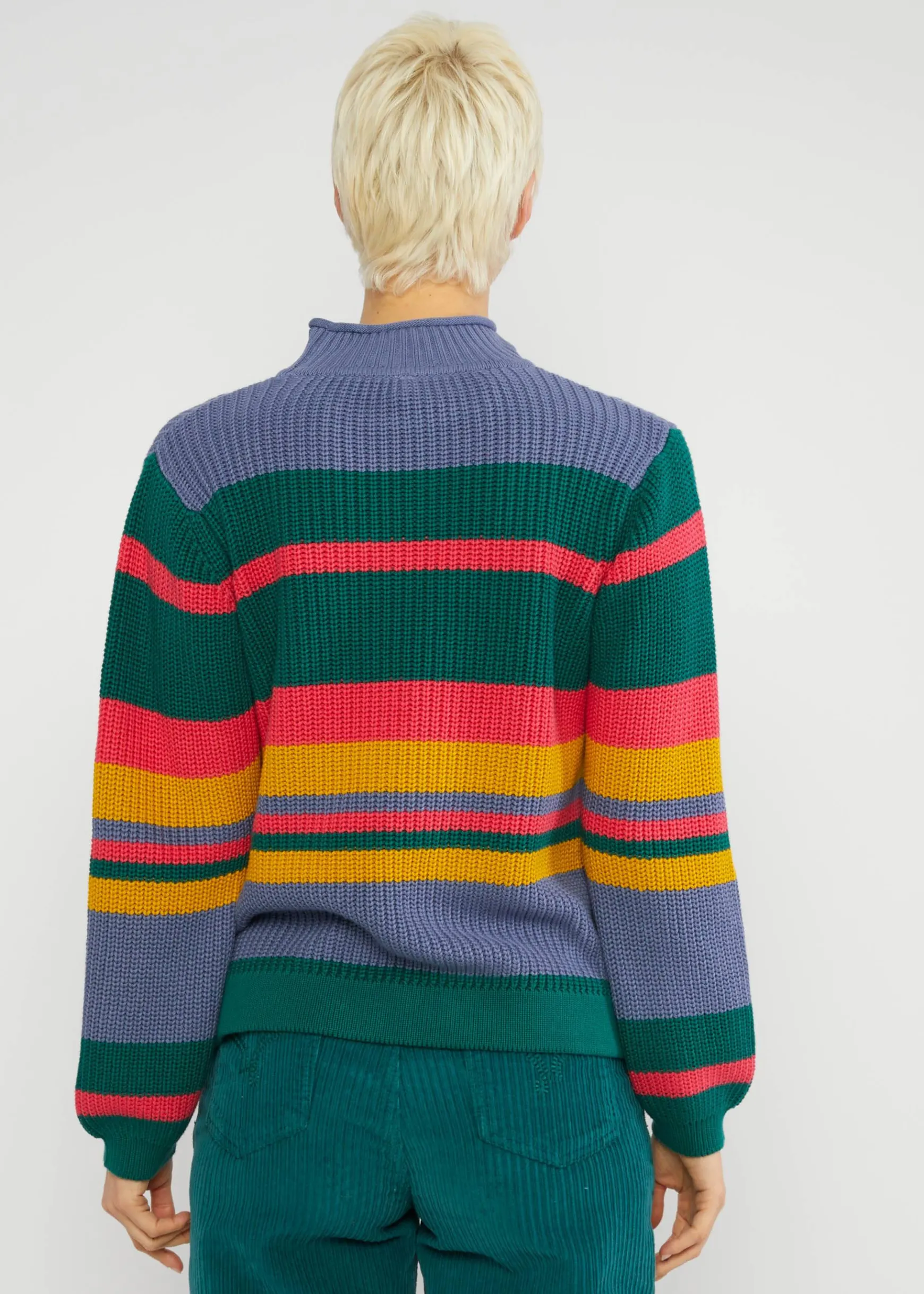 Damen Blutsgeschwister Strickpullover|Strickpullover Braid up your Life