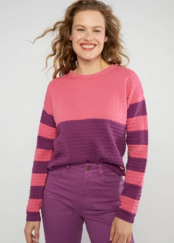 Damen Blutsgeschwister Strickpullover|Strickpullover Chic Promenade