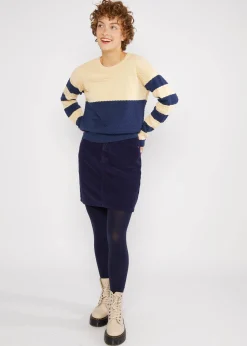 Damen Blutsgeschwister Strickpullover|Strickpullover Chic Promenade