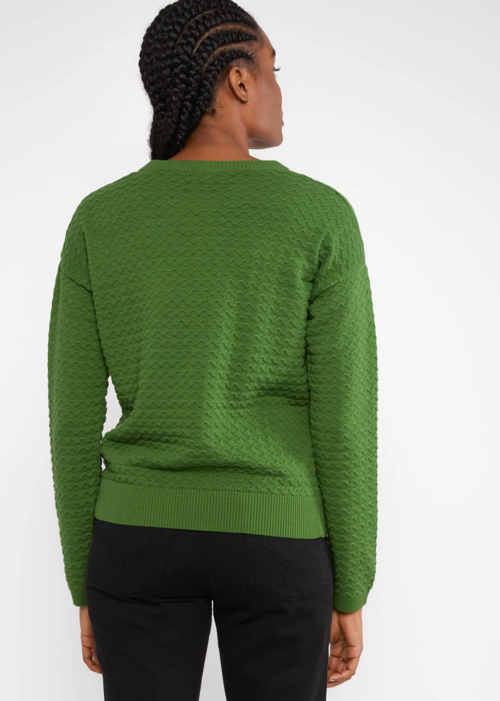 Damen Blutsgeschwister Strickpullover|Strickpullover Chic Promenade