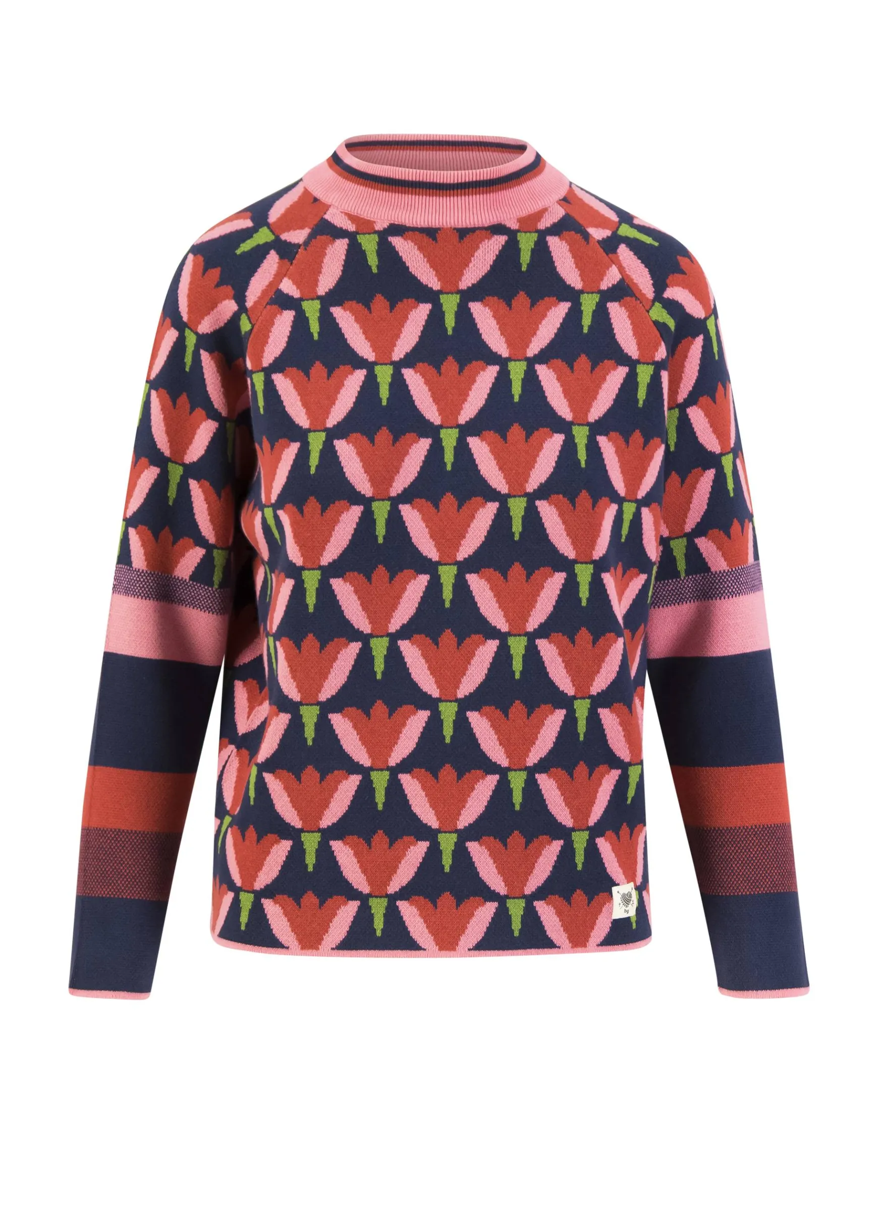Damen Blutsgeschwister Strickpullover|Strickpullover Cold Day Warm Heart