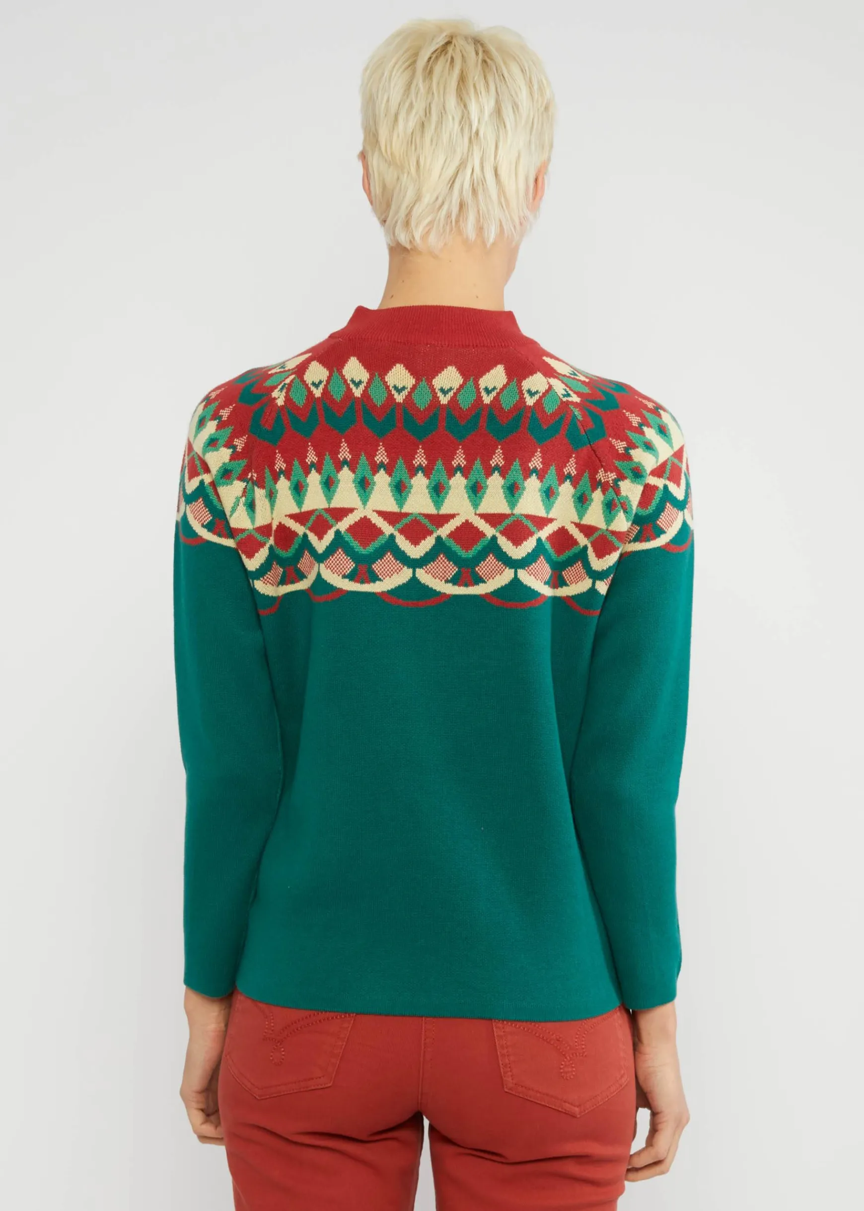 Damen Blutsgeschwister Strickpullover|Strickpullover Cold Day Warm Heart