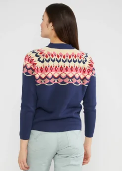 Damen Blutsgeschwister Strickpullover|Strickpullover Cold Day Warm Heart