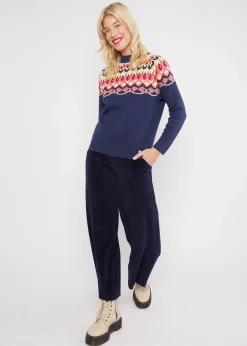 Damen Blutsgeschwister Strickpullover|Strickpullover Cold Day Warm Heart