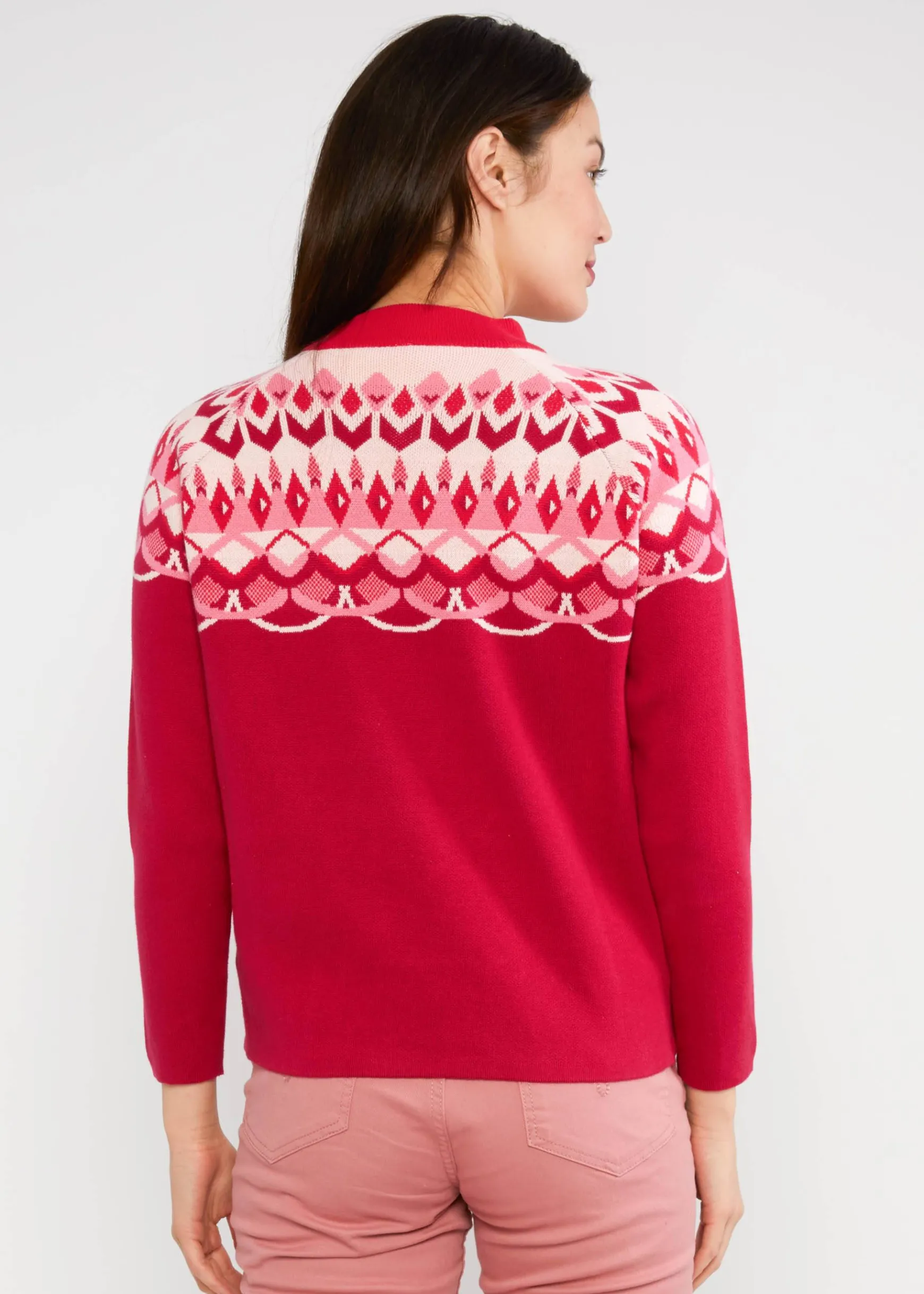 Damen Blutsgeschwister Strickpullover|Strickpullover Cold Day Warm Heart