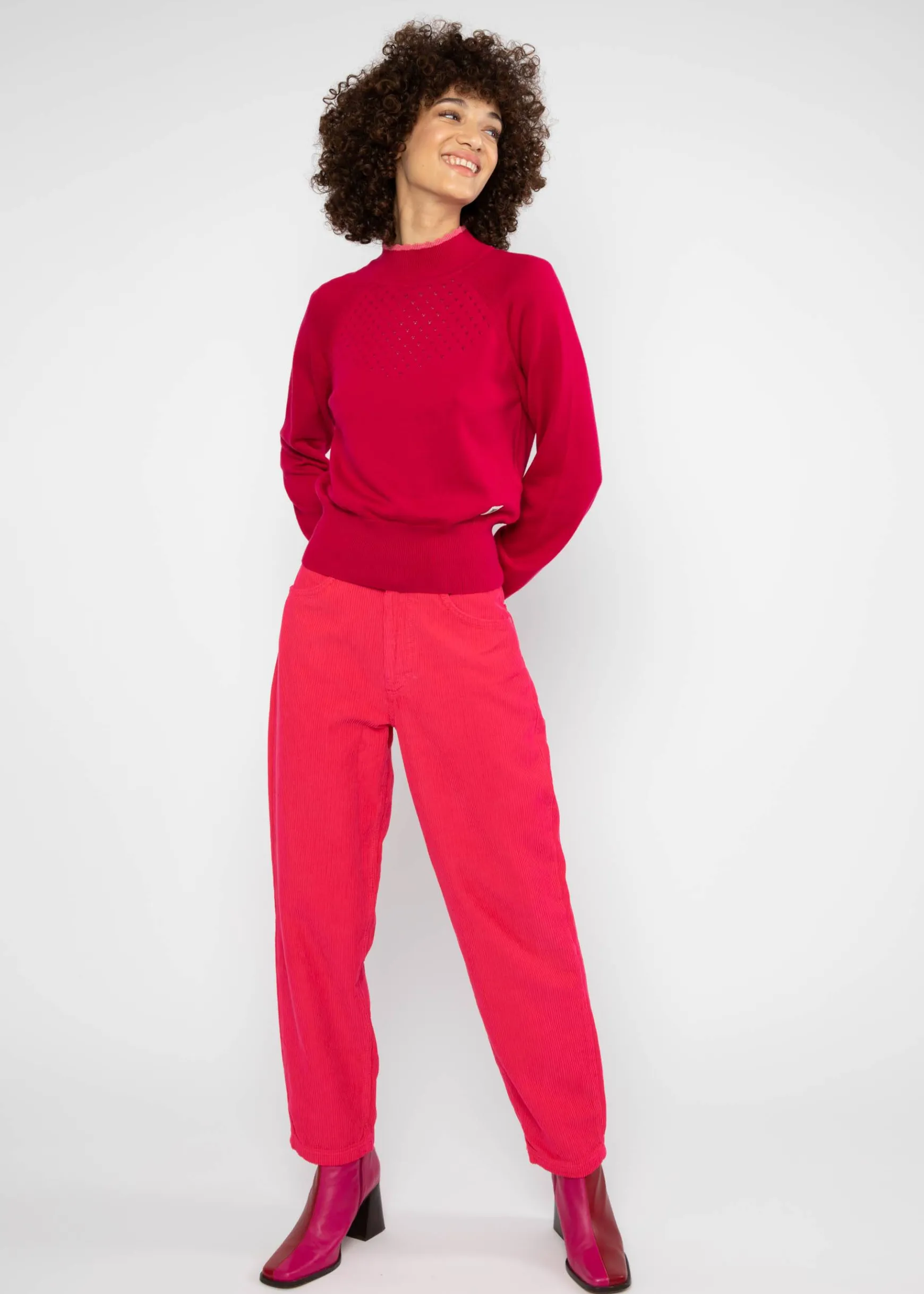 Damen Blutsgeschwister Strickpullover|Strickpullover Delicious Minds