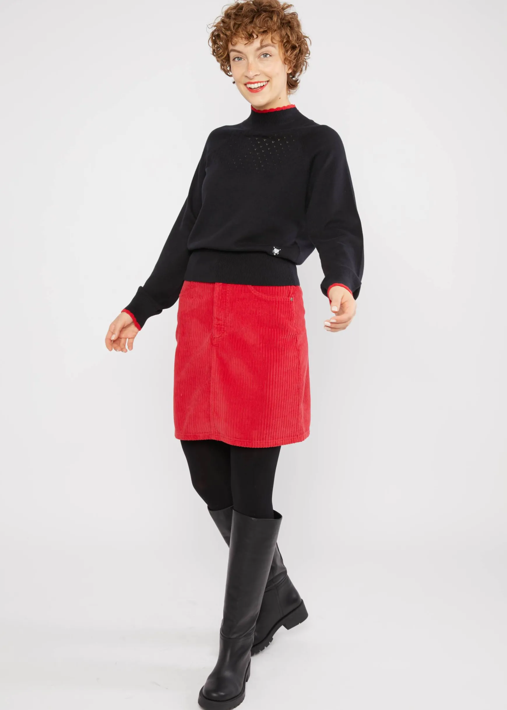 Damen Blutsgeschwister Strickpullover|Strickpullover Delicious Minds