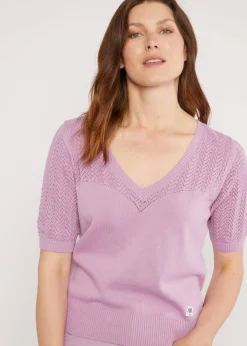 Damen Blutsgeschwister Strickpullover|Strickpullover Pretty Preppy