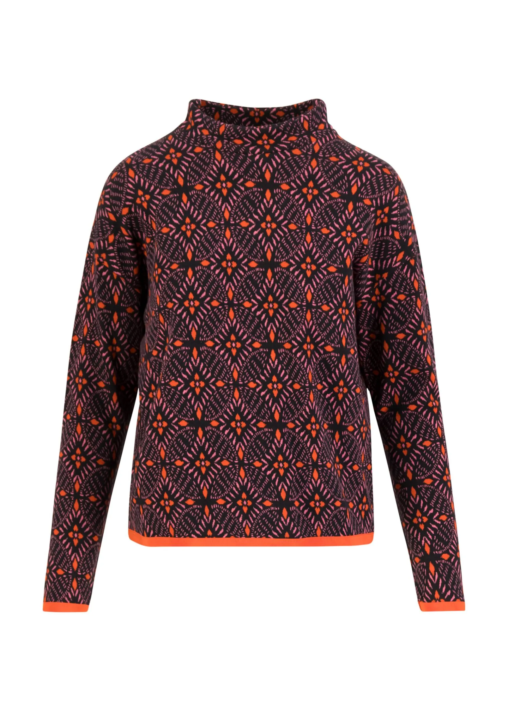 Damen Blutsgeschwister Strickpullover|Strickpullover Warm up Turtle
