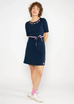 Damen Blutsgeschwister Knielange Kleider|Sweatkleider|Sweatkleid Cosy Darling