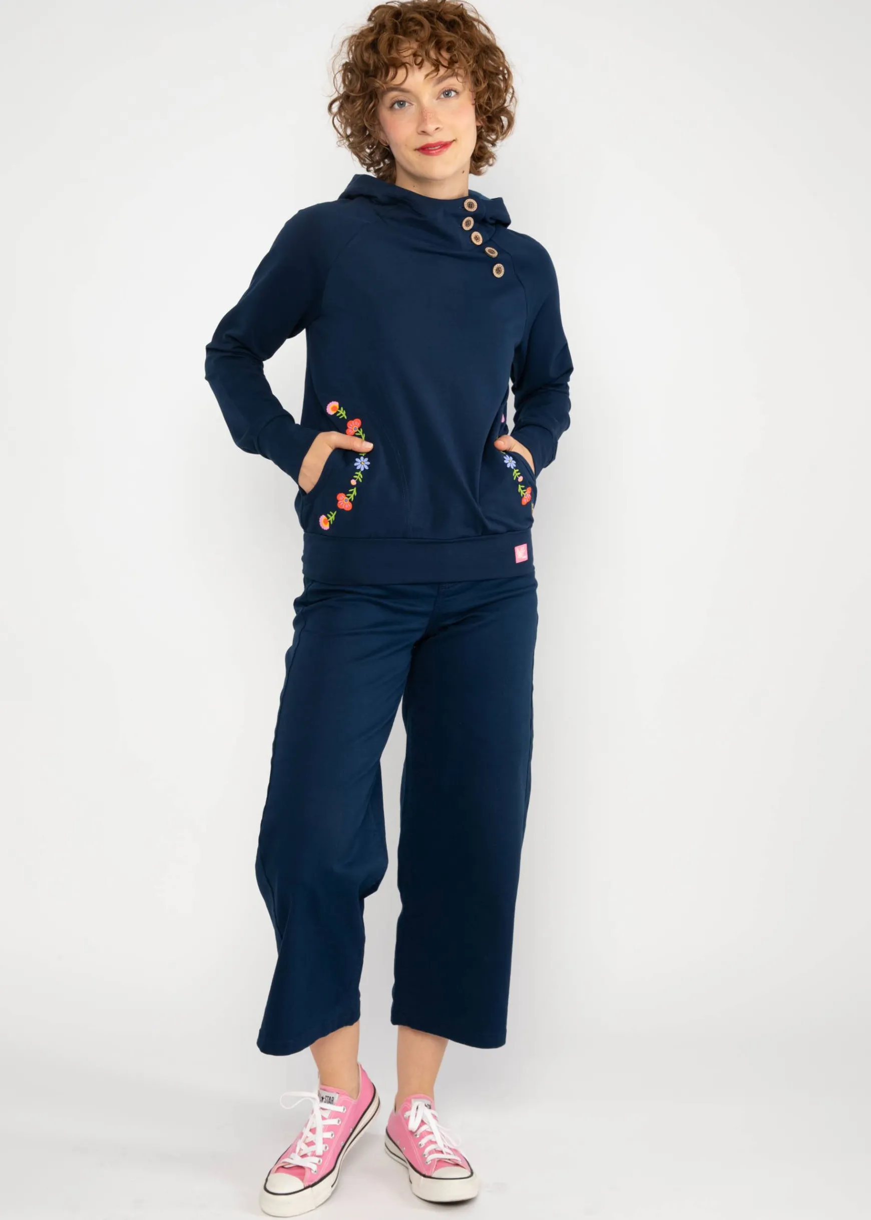 Damen Blutsgeschwister Hoodies|Sweatpullover Oh So Nett Hooded